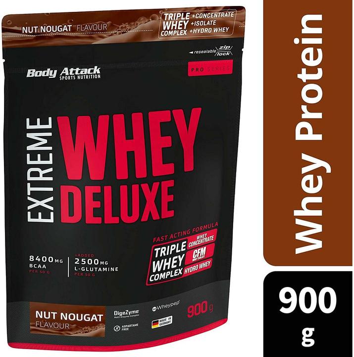 Actual product image Body Attack Extreme Whey Deluxe (900g bag) (Cookie, Crème, 1 pcs., 900 g)