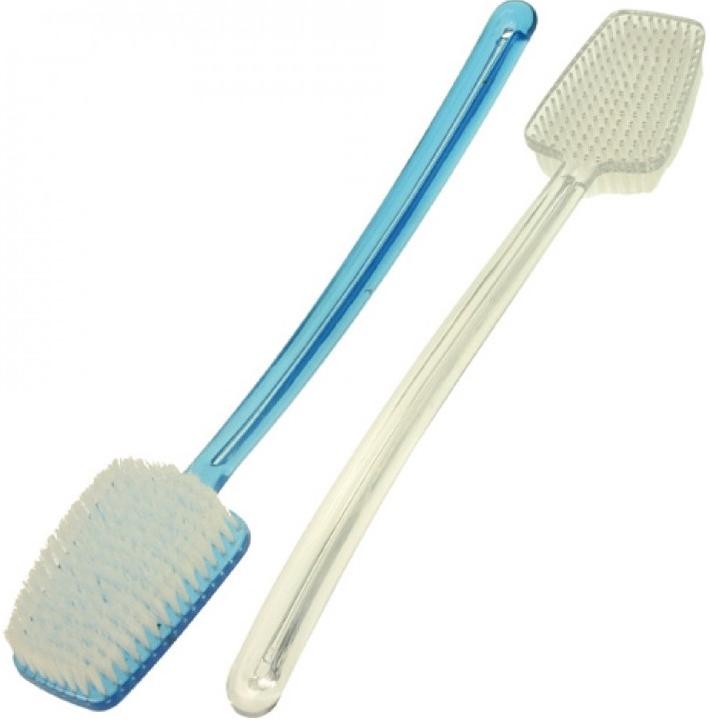 NoName 40895 Kusto Massage Bath Brush 42cm Acrylic Transparent