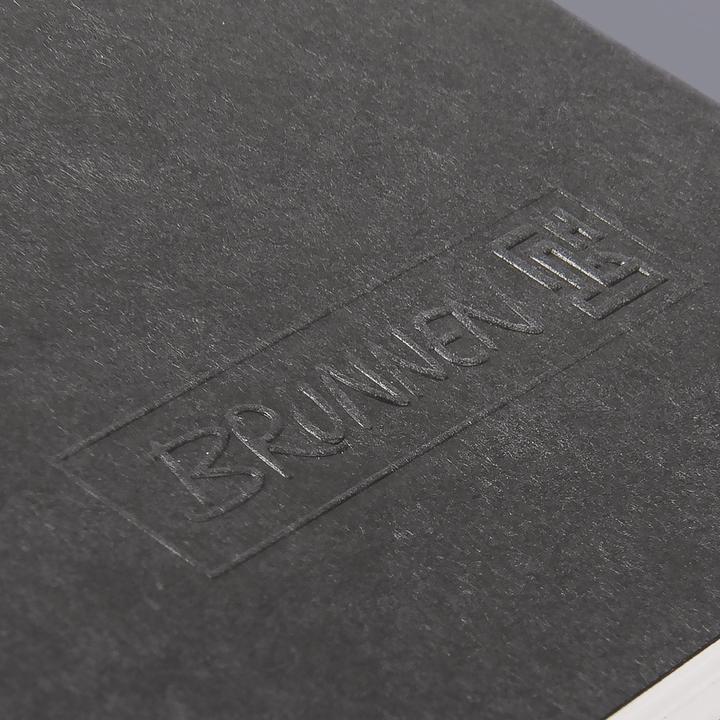 Actual product image Notebook FACT!plus DIN A6 squared black 96 sheets (A6, Checked, Soft cover)