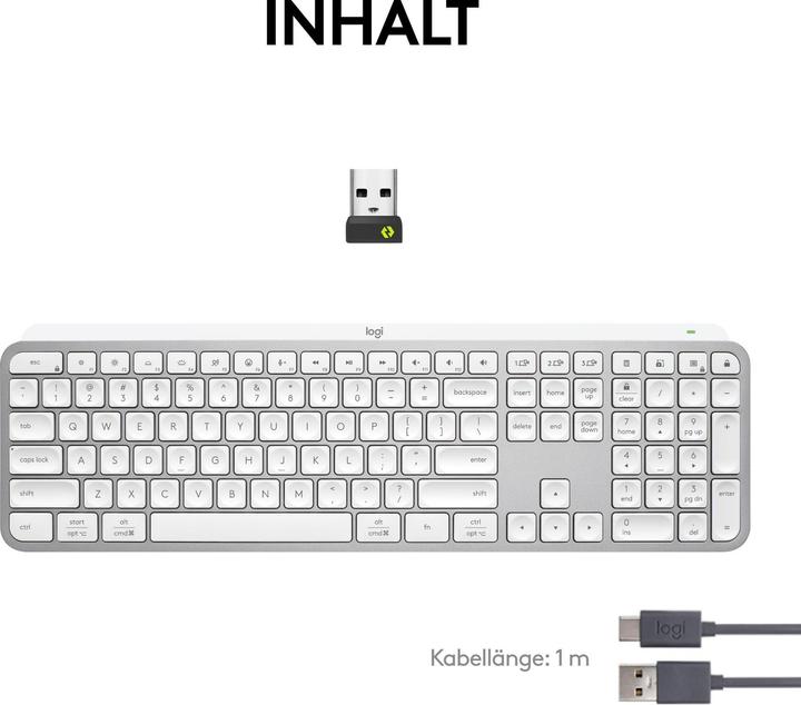 Immagine prodotto Logitech MX Keys S (CH, Senza fili)