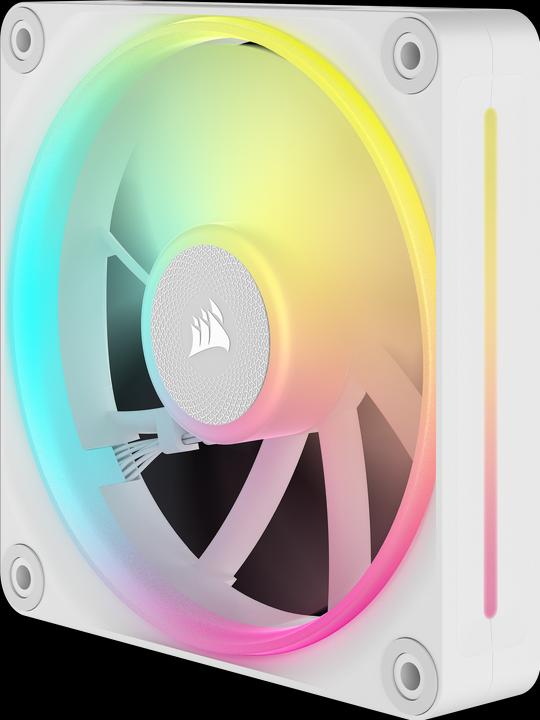 Actual product image Corsair LX RGB Series, iCUE LINK LX140 RGB White, 140mm RGB Fan, Single Fan (140 mm, 1 x)