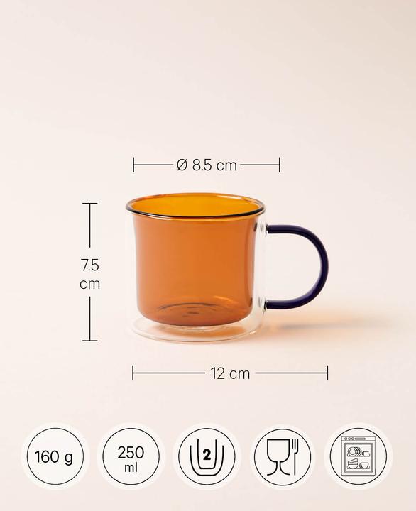 Image du produit Esmée Doppelwandiges Teeglas "Lenn", Tasse (250 ml, 1 x)