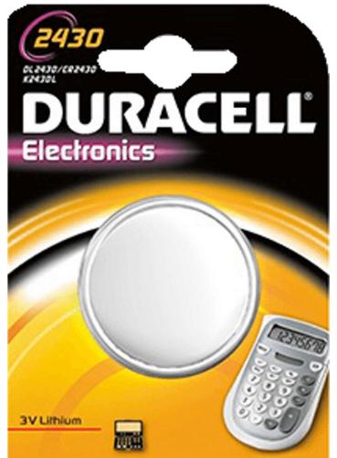 Actual product image Duracell Electronics (1 pcs., CR2430, 285 mAh)