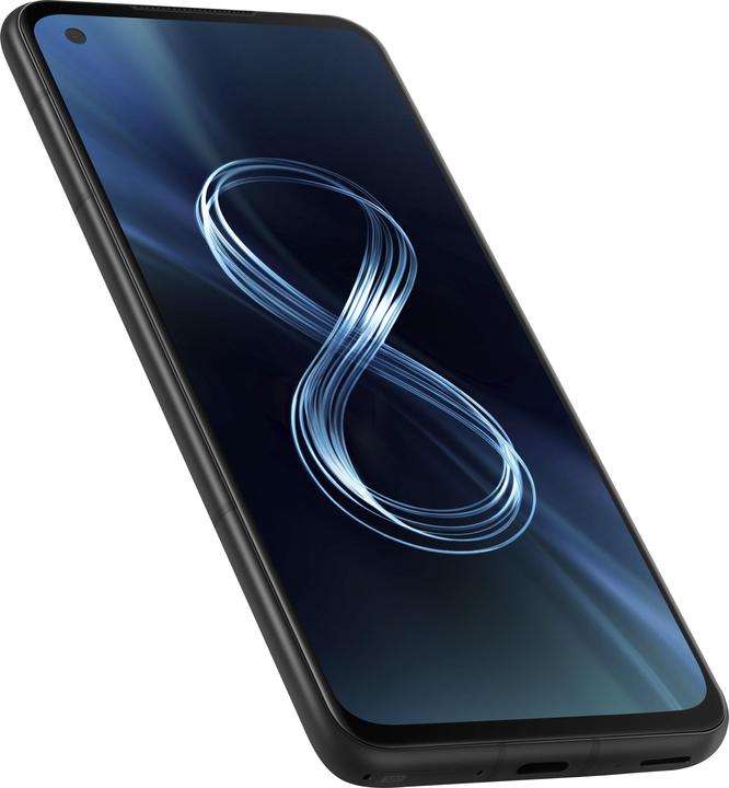 Actual product image ASUS Zenfone 8 (8GB) (128 GB, Obsidian Black, 5.92", Dual SIM, 64 Mpx, 5G)