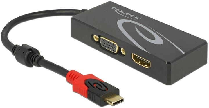 Produktbild Delock USB-C zu (HDMI, VGA, 20 cm)