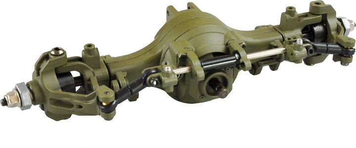 Produktbild Amewi Lenkachse 2 vorne komplett montiert für 8x8 Truck grün
