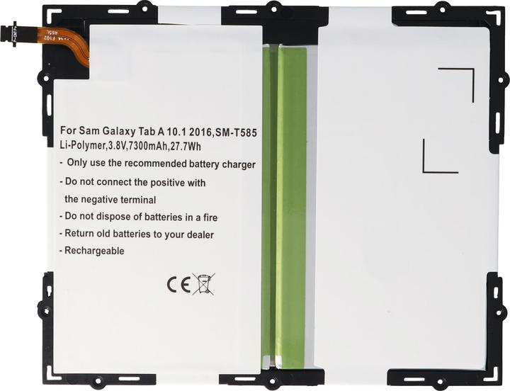 Produktbild AccuCell Akku Samsung Galaxy Tab A 10.1 M-T585, SM-T585C, SM-T585M