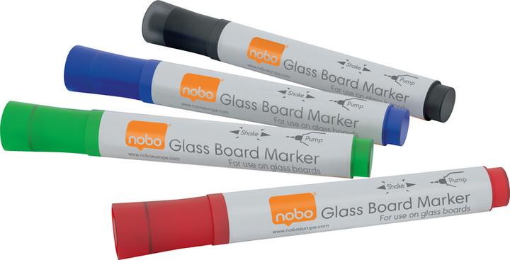 Immagine prodotto Nobo Marcatore in vetro (Bianco, 3 mm, 4 x)
