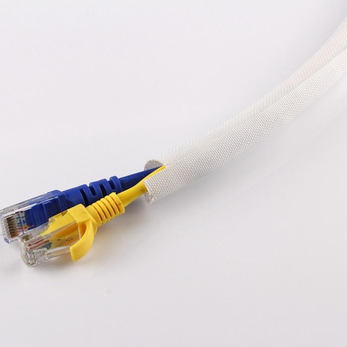 Image du produit Audioraq Guide-câbles, blanc, en carton de 25 m boîte dévidoir (Gaines pour câbles, 2500 cm)