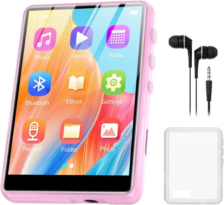 Zaqe MP3 Player M4-rose mit Bluetooth (64 GB)