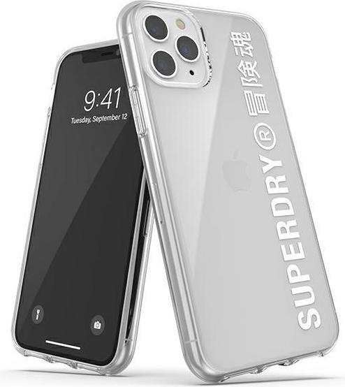 Produktbild Superdry Hülle Clear Case transparent mit Logoaufdruck (Apple iPhone 11 Pro Max)