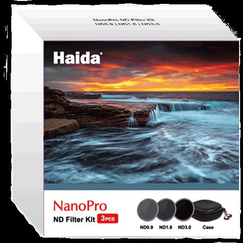 Produktbild Haida NanoPro ND Filterset 77mm ND0.9+1.8+3.0 (ND- / Graufilter, 77 mm)