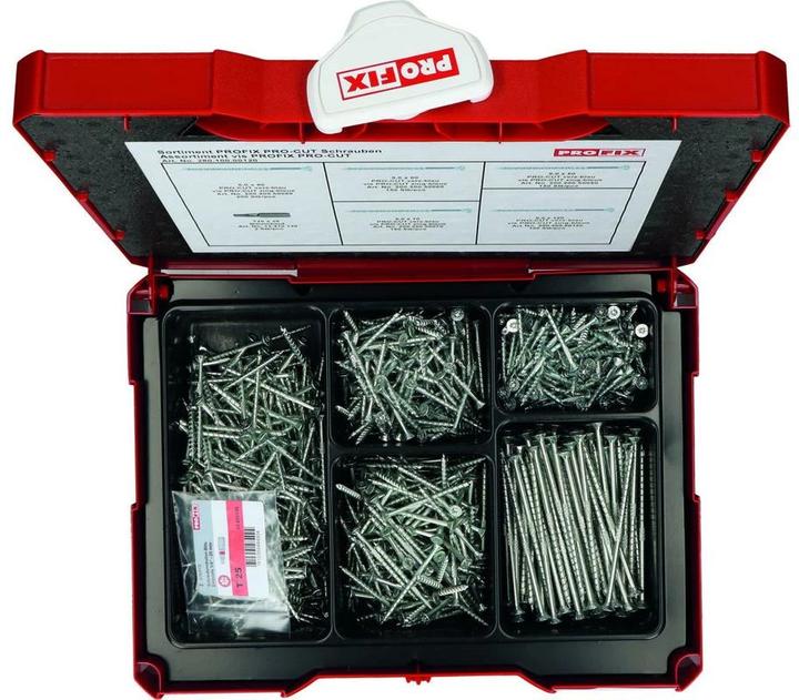 Actual product image Profix Sortimentskoffer PRO-CUT (750 Screws per piece)