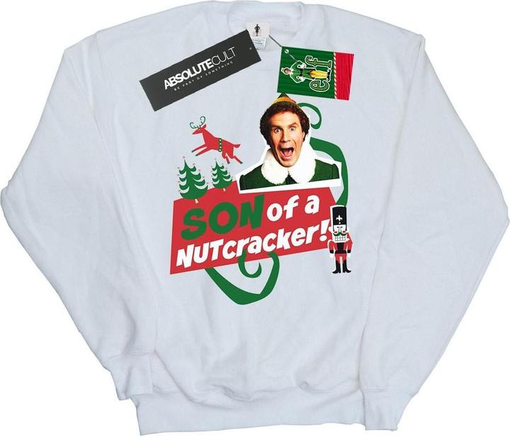Actual product image Elf Womens/Ladies Son Of A Nutcracker Sweatshirt (L)