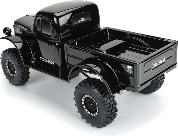 Produktbild Proline Karosserie Dodge Power Wagon 1946 Schwarz, 1:10