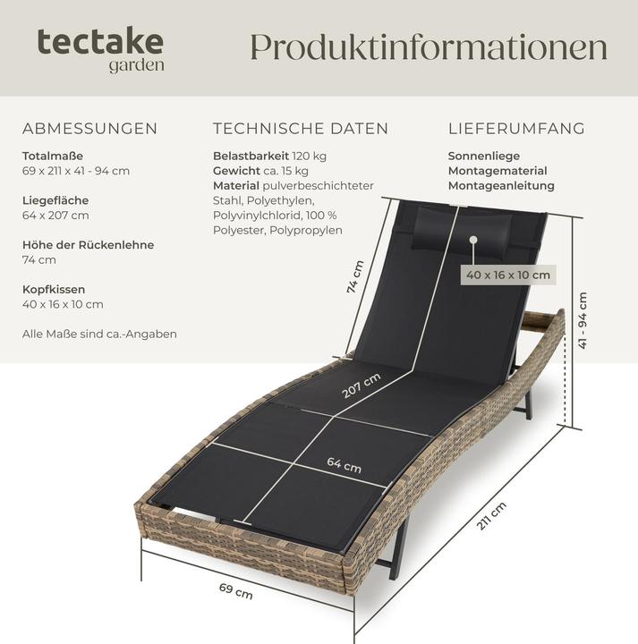 Image du produit tectake Moana (211 cm)