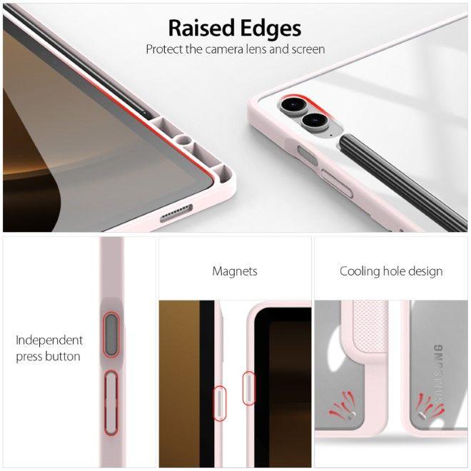 Actual product image Dux Ducis Toby Series Bookcover (Galaxy Tab S9 FE+)