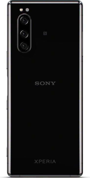 Image du produit Sony Xperia 5 (128 Go, Noir, 6.10", Double SIM hybride, 12 Mpx, 4G)