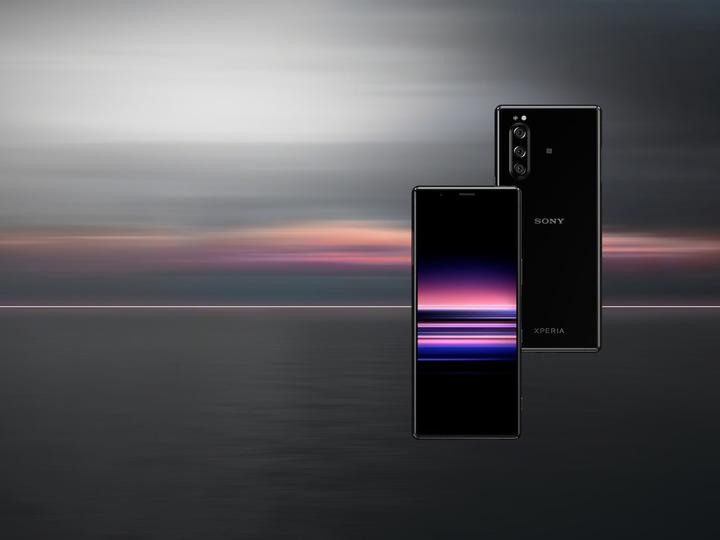 Image du produit Sony Xperia 5 (128 Go, Noir, 6.10", Double SIM hybride, 12 Mpx, 4G)