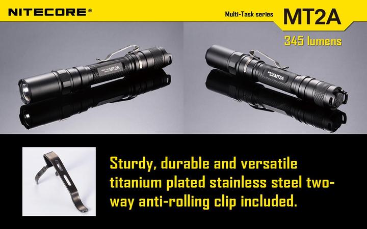 Image du produit Nitecore Mt2a (15.50 cm, 345 lm)