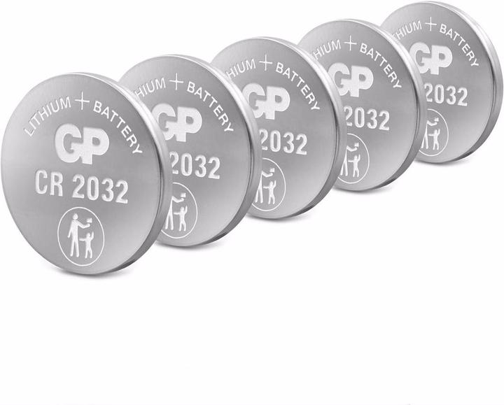 Actual product image GP Batteries Cr2032 (5 pcs., CR2032, 220 mAh)