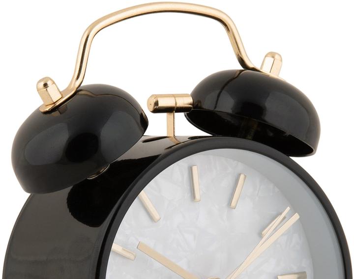 Produktbild Karlsson Klassischer Wecker Pearl Glow Black