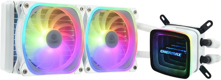 Produktbild Enermax AQUAFUSION ADV ARGB Snow White 240 AIO CPU Wasserkuehlung Intel LGA1700 AM5 Ready,250W+ TDP