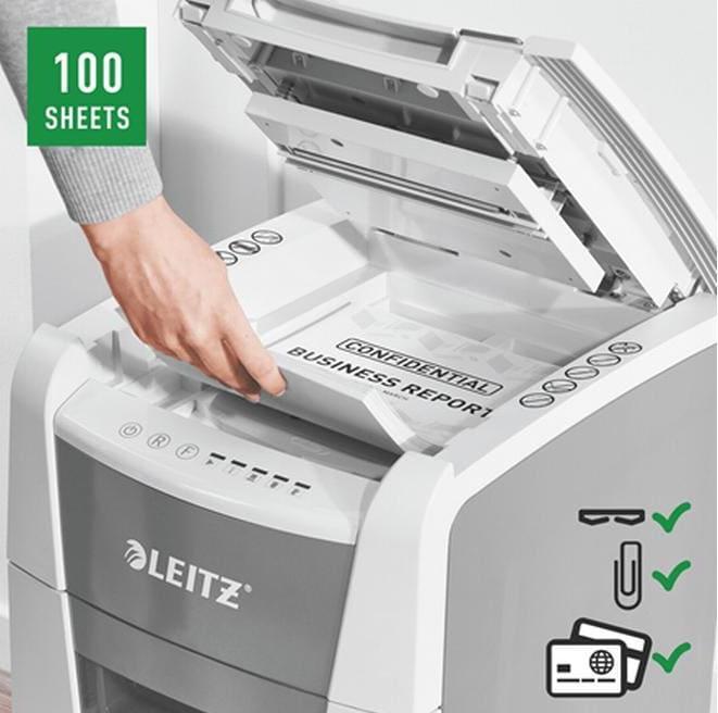 Image du produit Leitz IQ Autofeed Small Office 100 P-5 (Coupe de particules)