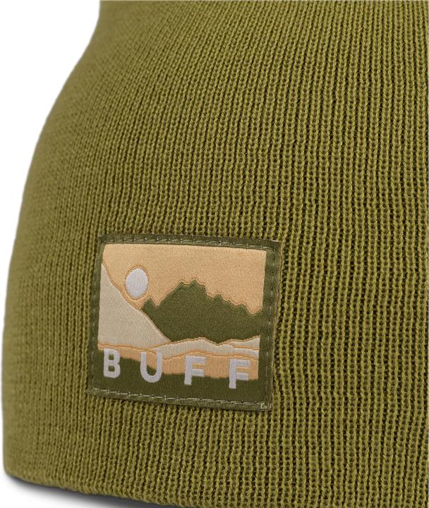 Actual product image Buff Knitted Hat Lilon Long Moss (One size)