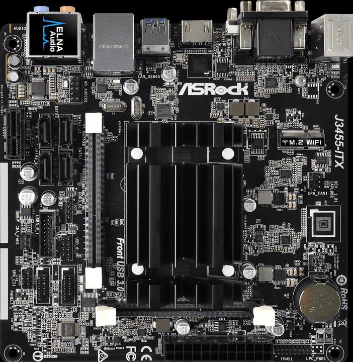 Produktbild AsRock J3455-ITX (Onboard, Intel SoC, Mini-ITX)