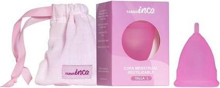 Actual product image Inca Farma Copo Menstrual Grande Menstrual Cup (L)