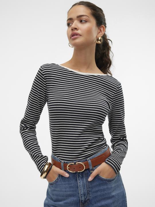 Immagine prodotto Vero Moda Vmchloe Stripe Ls 2way Short Top Go Noos (XS)