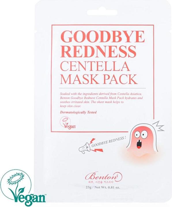 Actual product image Benton Goodbye Redness Centella Mask