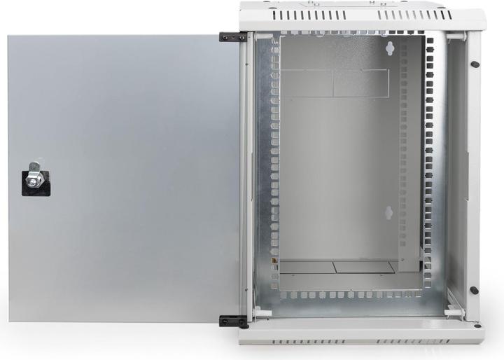 Actual product image Digitus Combi Wall Mounting Cabinet 254 mm (10") and 482.6 (19") mm (5.71 RU, 10 inch rack)