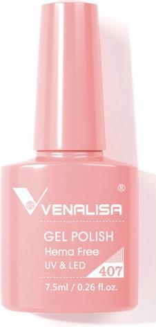 Actual product image Venalisa Gel Varnish 407 UV/LED (Candy Pink, UV gel varnish)