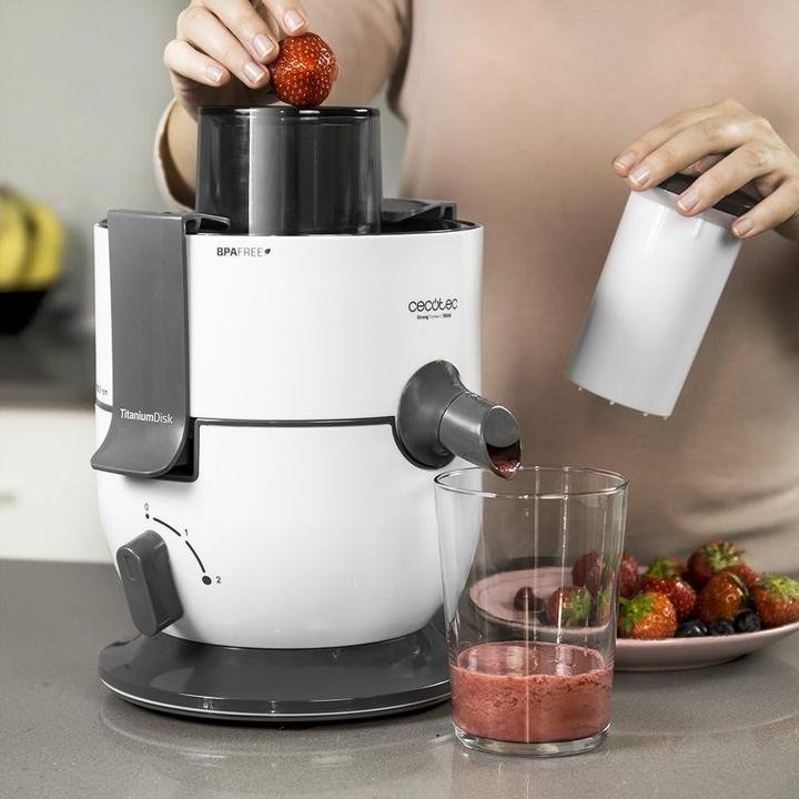 Actual product image Cecotec Juicer for fruit and vegetables