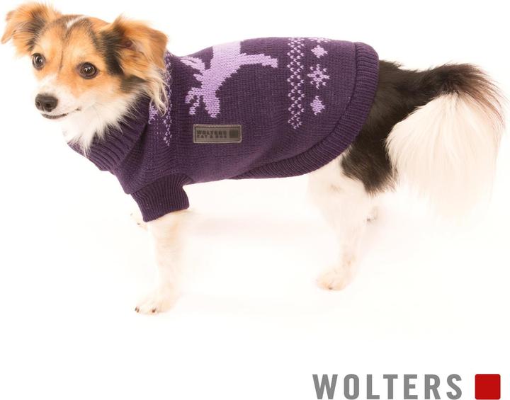 Actual product image Wolters Knitted sweater moose for dogs- (50, Dog jumper)