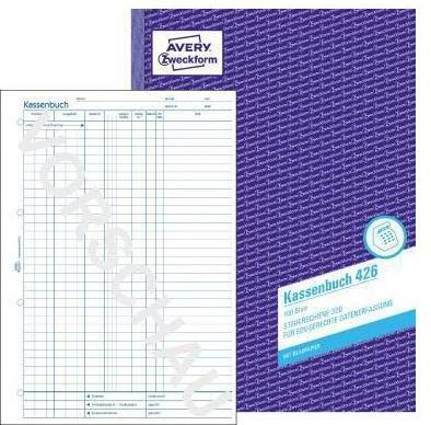 Produktbild Avery Kassenbuch (100 x)