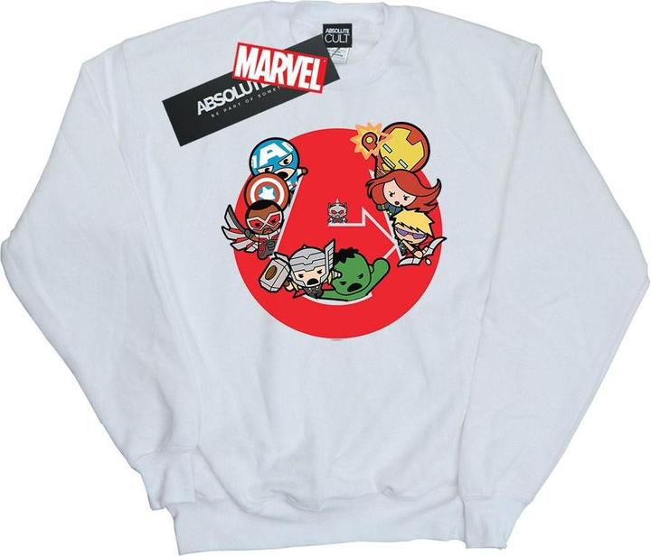 Kawaii Avengers Ready Steady War Sweatshirt (XXL)