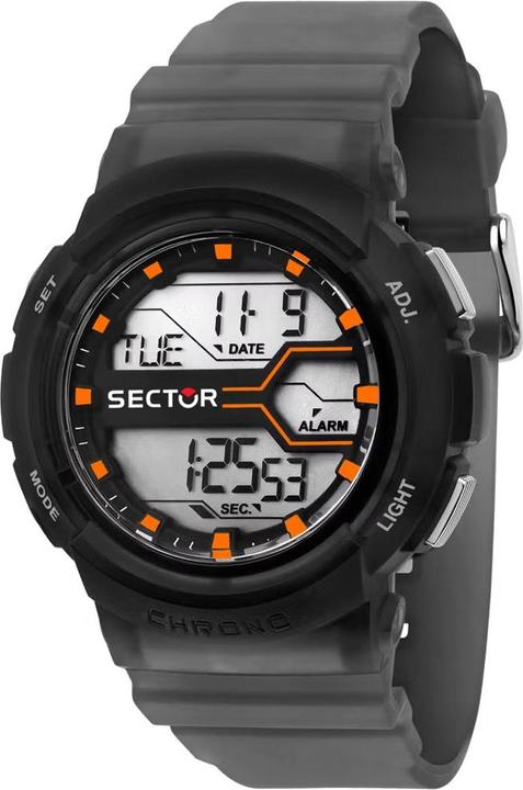 Sector R3251547001 EX-39 Herren Digitaluhr 44mm 10ATM (Digitaluhr, 44 mm)