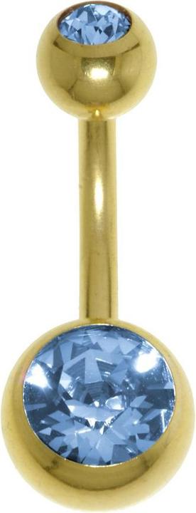 Bijouteria Bauchpiercing (Chirurgenstahl, Swarovski Kristall)