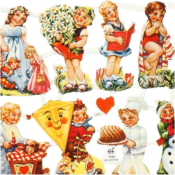 Produktbild Creativ Company Vintage Bilder Nostalgische Kinder, 2 Blatt