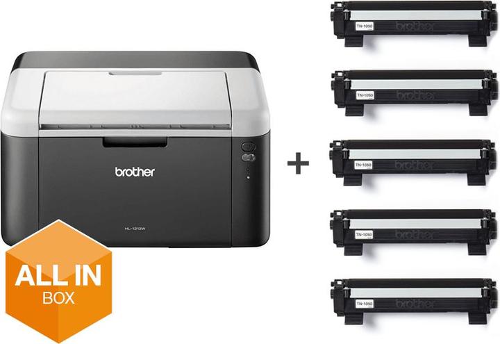 Produktbild Brother HL-1212W (Laser, Schwarz-Weiss)
