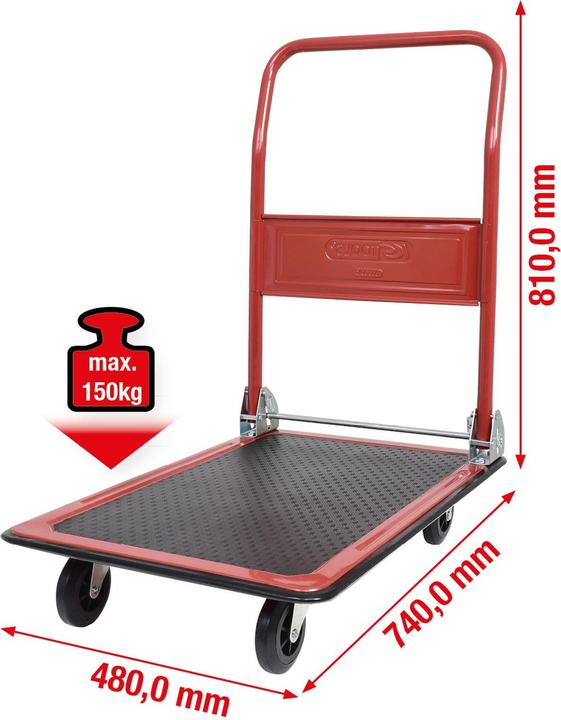 Produktbild KS Tools Plattformwagen für Lager und Werkstatt. 150kg (150 kg)