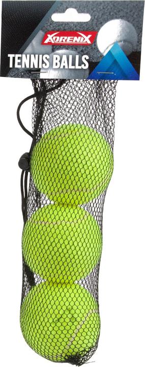 Toi-Toys Adrenix tennisballen met hersluitbaar netje, 3 stuks.