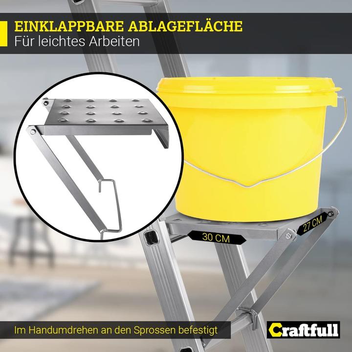 Produktbild Craftfull Ablagefläche für Gelenkleiter (29 cm)