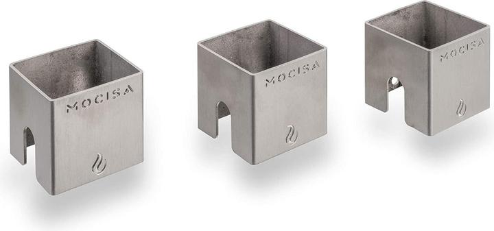Produktbild Mocisa Universal BBQ Edelstahl-Abstandshalter, 3 Stück