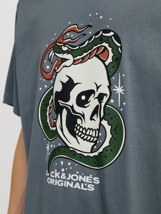 Actual product image Jack & Jones Gedruckt Rundhalsausschnitt T-shirt T-shirt (XS)