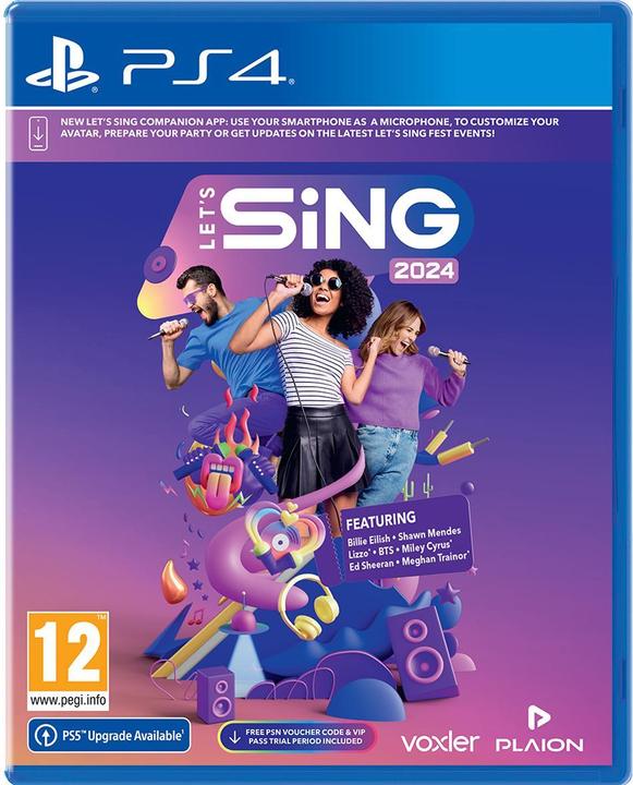 Image du produit Ravenscourt Let's Sing 2024 (PS4, EN)