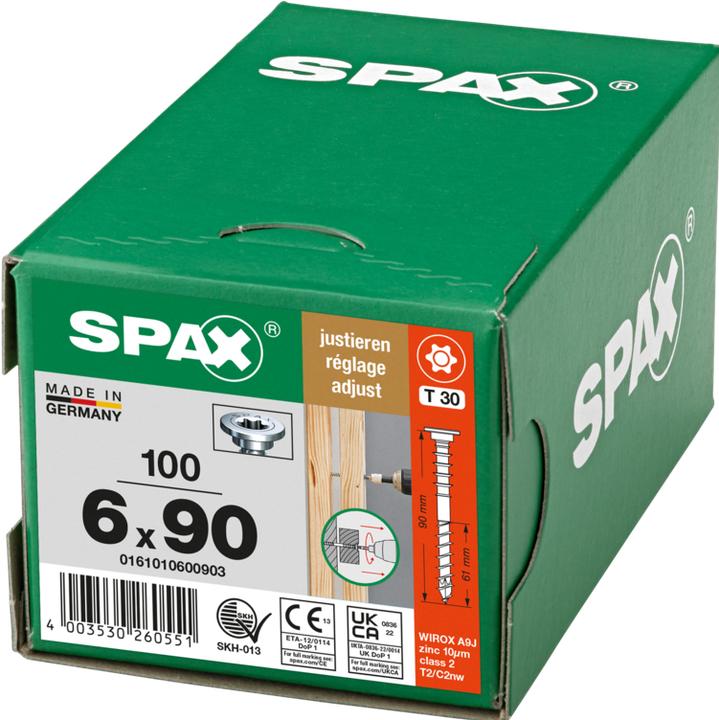 Produktbild Spax Justierschrauben (100 Schrauben pro Stück)